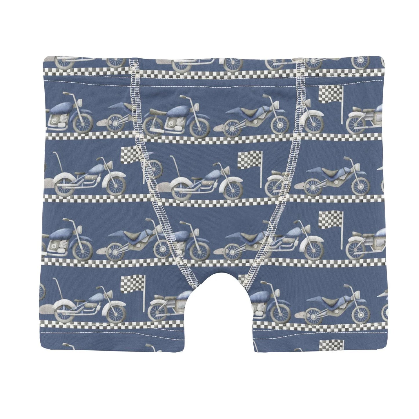 KicKee Denim Motorcycle | Print Boxer Brief