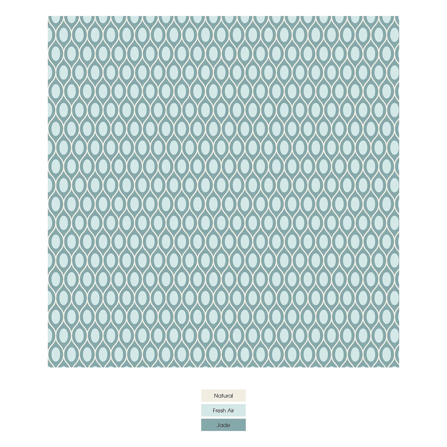 KicKee Jade Wavy Lattice | Print Footie With 2 Way Zipper