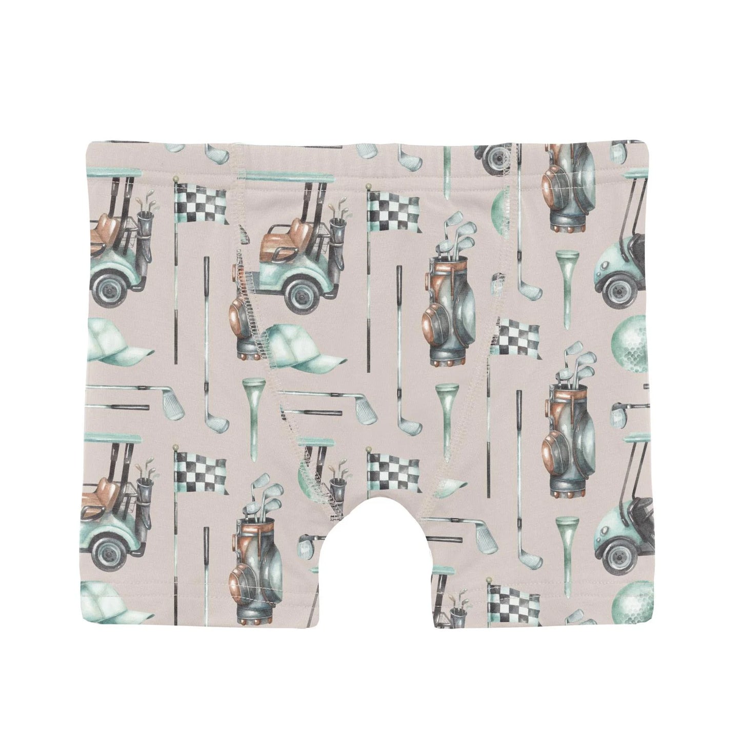 Kickee Latte Golf | Print Boxer Brief