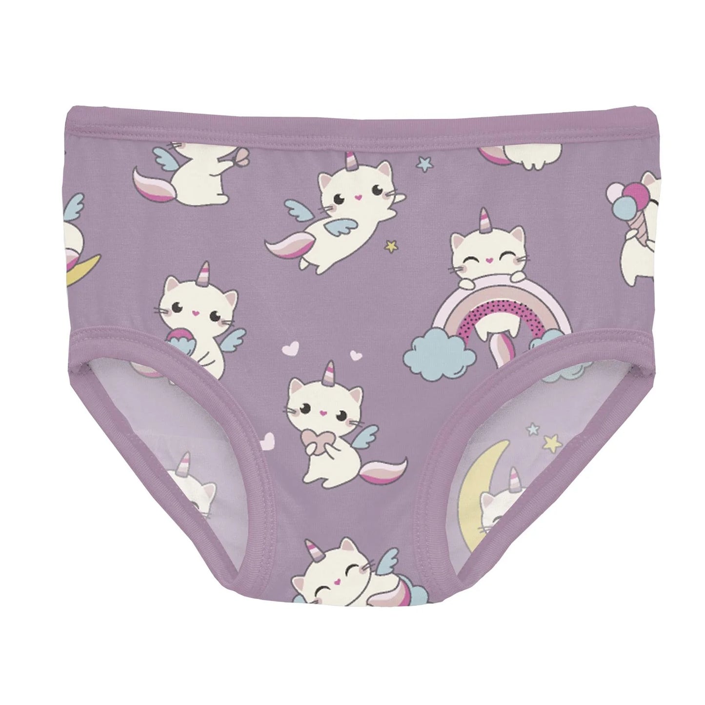 KicKee Lavender Caticorn | Print Underwear