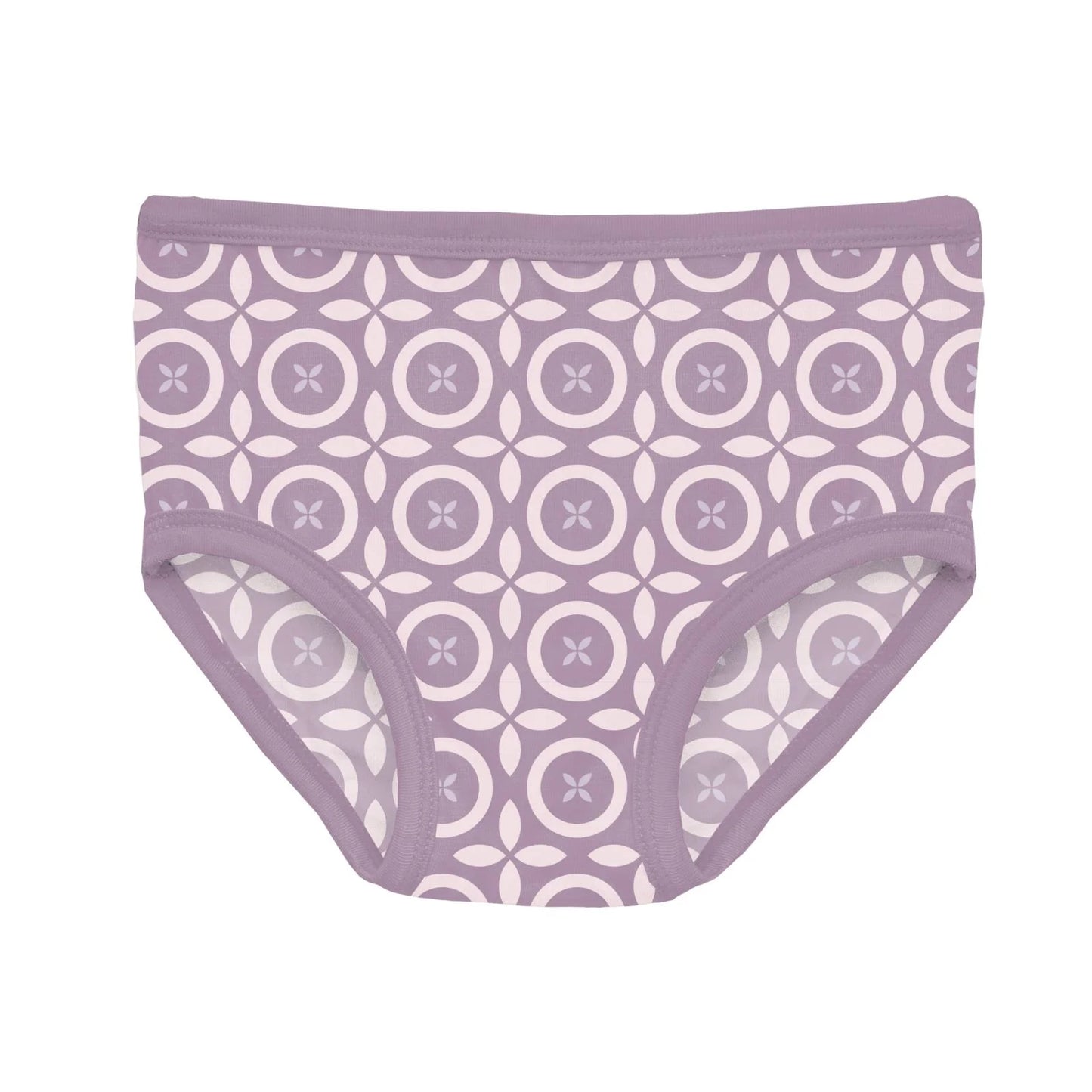 KicKee Lavender Flower Lattice | Print Underwear