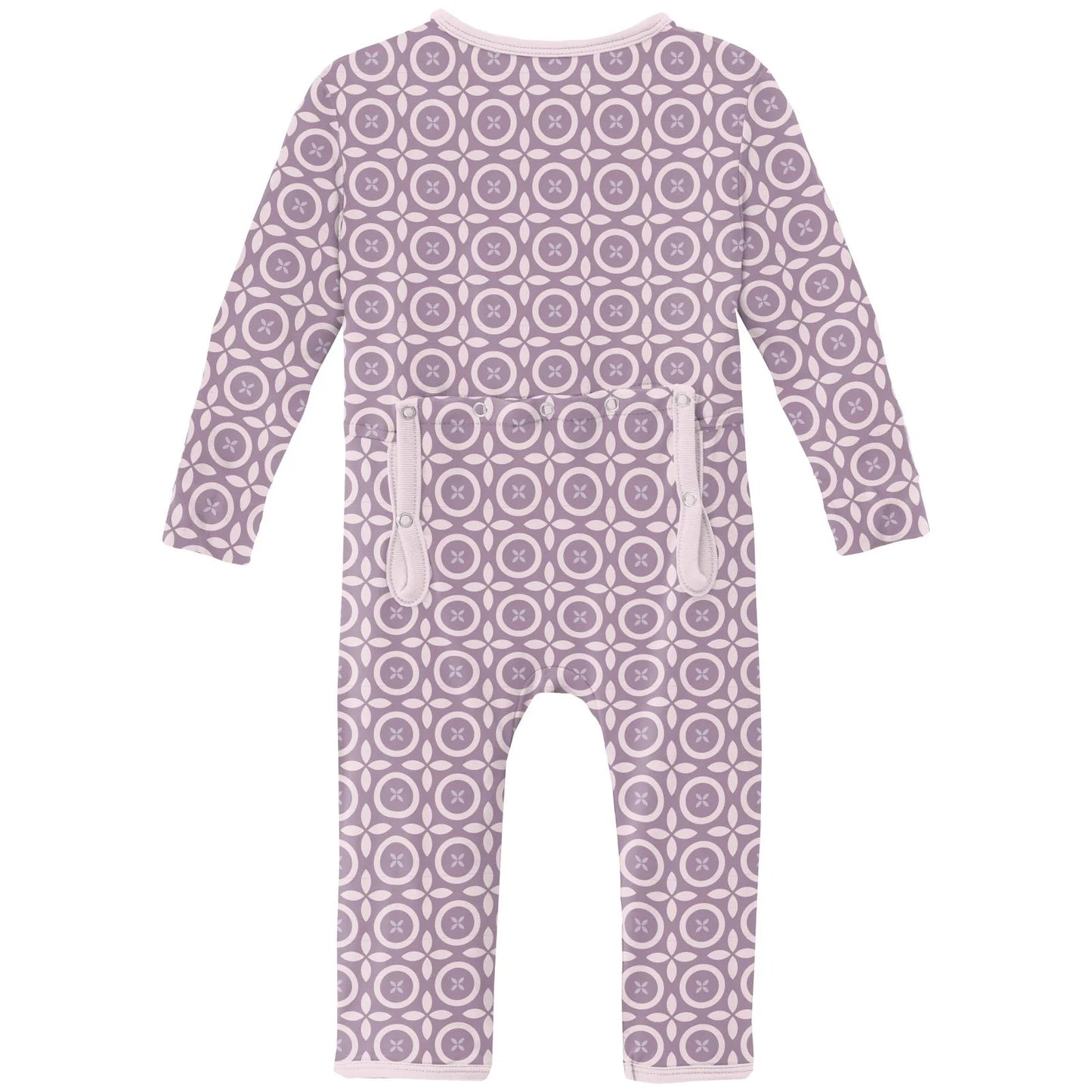 KicKee Lavender Flower Lattice | Print Convertible Sleeper