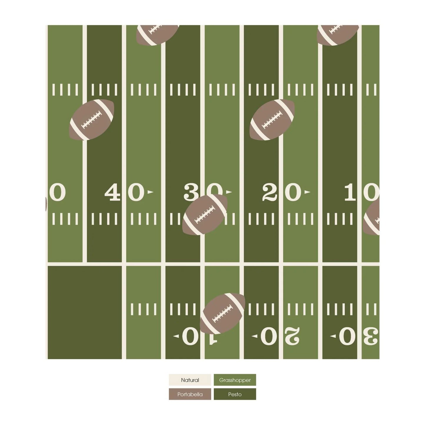 KicKee Pesto Football | Print Convertible Coverall