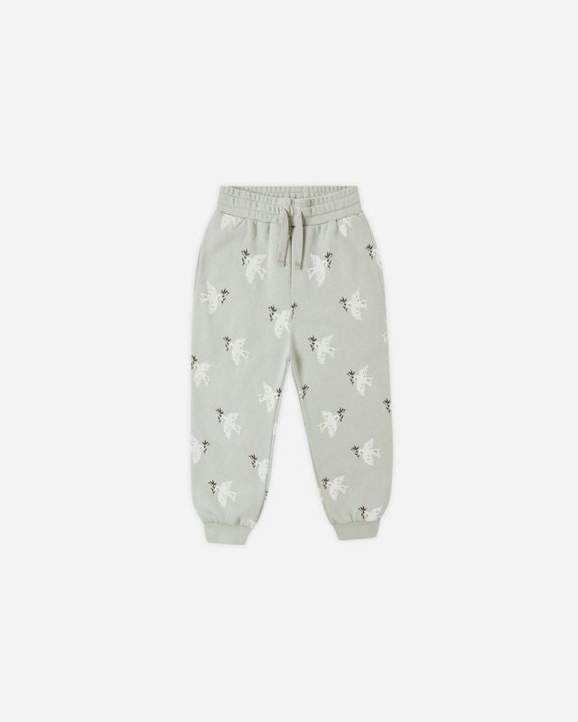 Rylee + Cru Pistachio Doves | Jogger Sweatpant