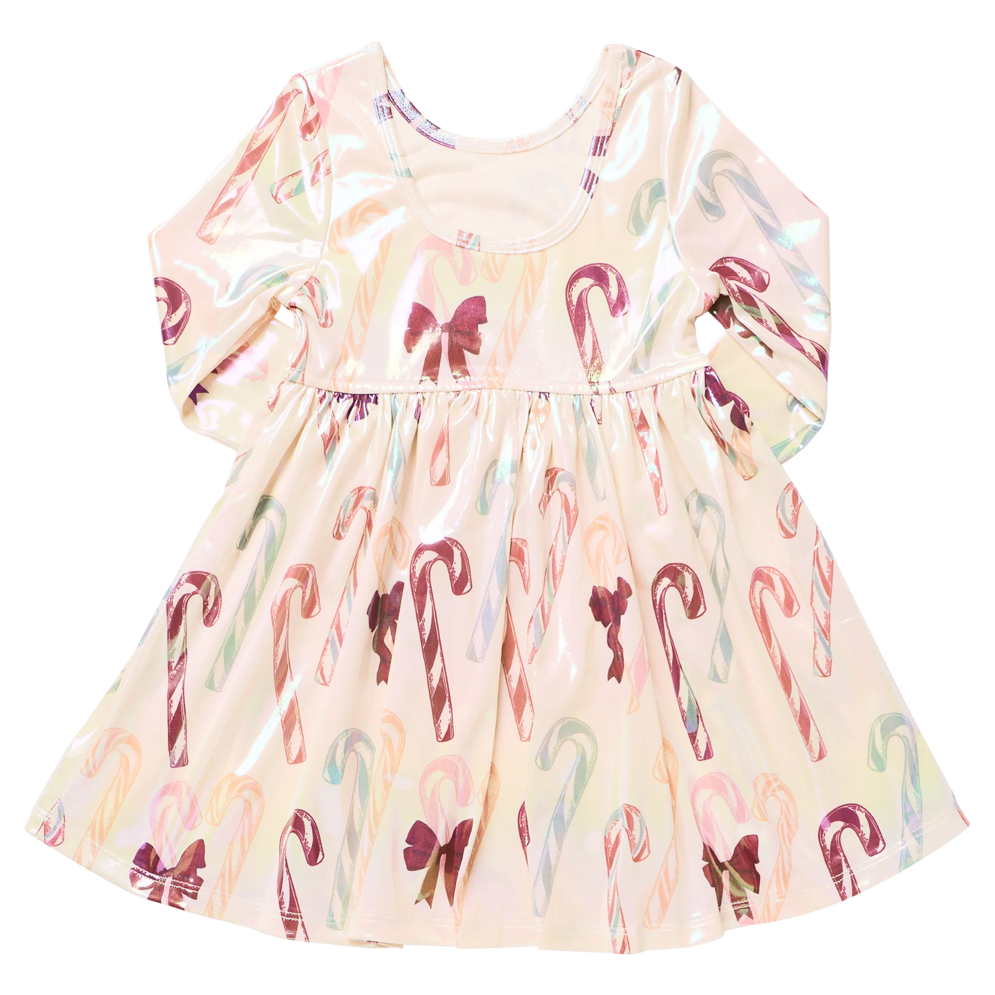 Pink Chicken Antique Candy Canes | Lame Steph Dress