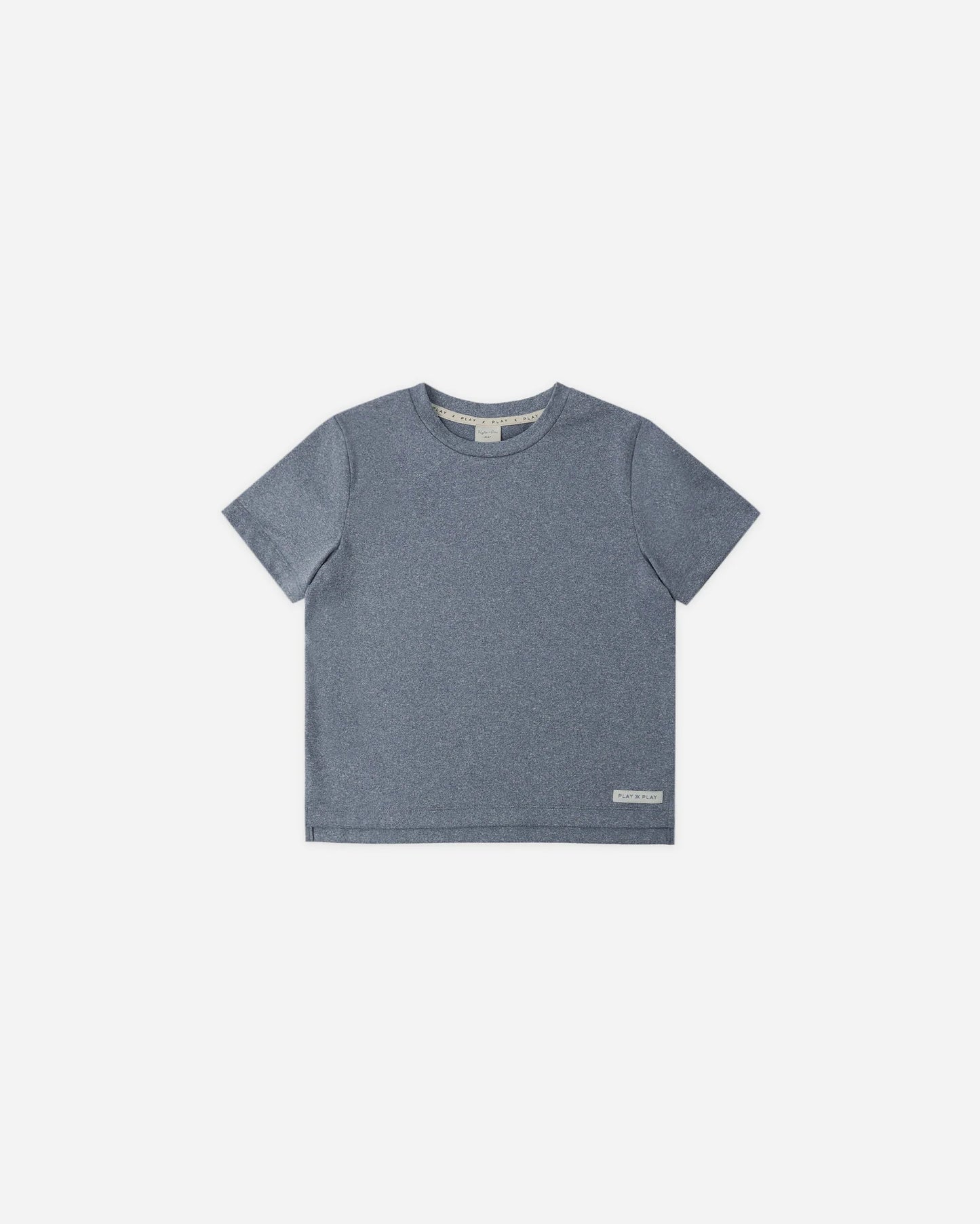 Rylee + Cru Heathered Marine | Cove Essential Tee