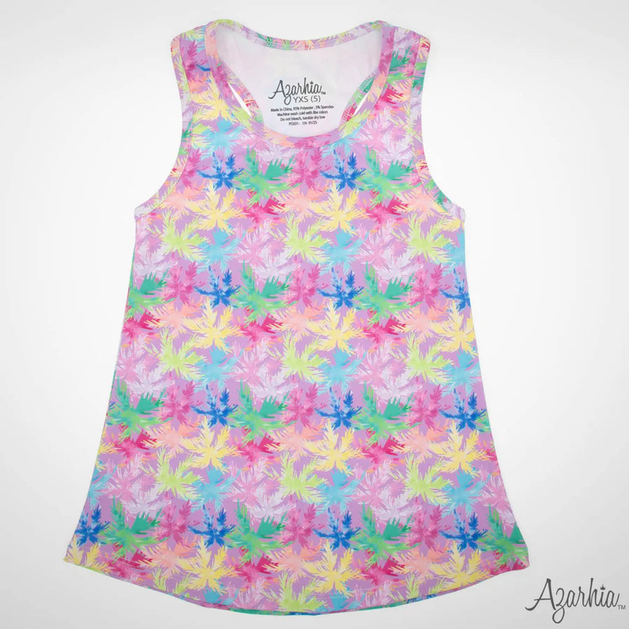 Azarhia Palm Delight | Racer Back Tank