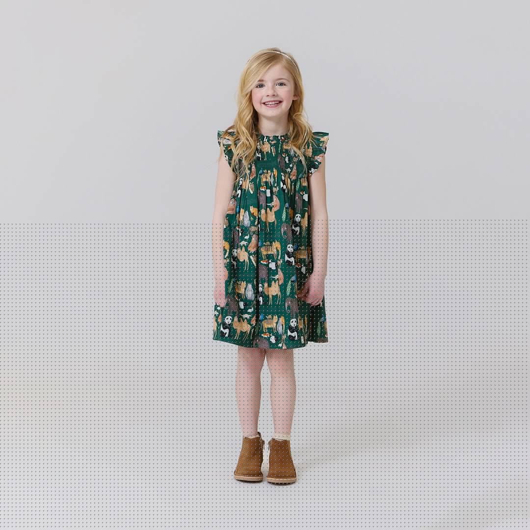 Pink Chicken Animals of Asia | Stevie Dress