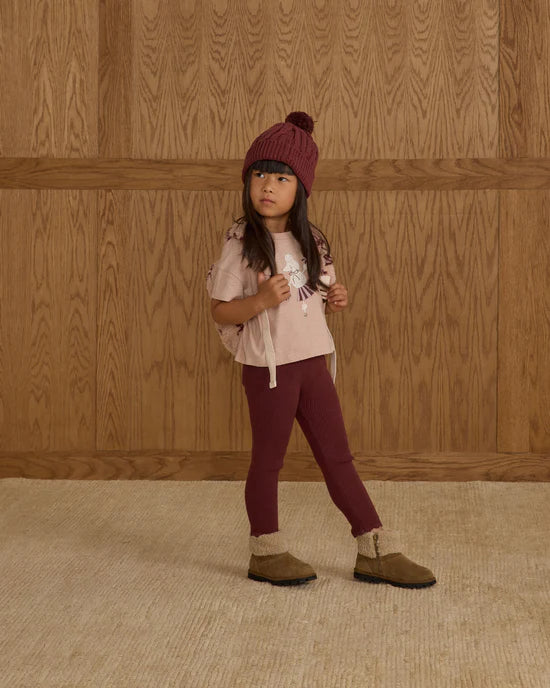 Rylee + Cru Burgundy | Legging