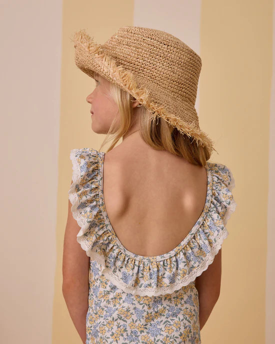 Rylee + Cru Ivory Bloom | Margaret One-Piece