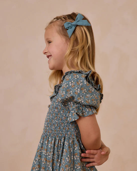 Rylee + Cru Ocean Blue Floral | Lexi Dress