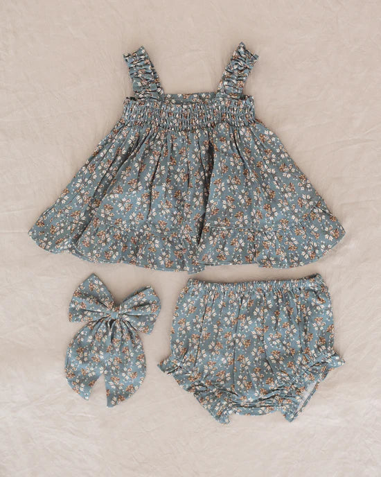 Rylee + Cru Ocean Blue Floral | Lala Set
