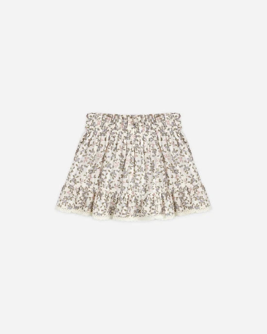 Rylee + Cru Ivory Winter Garden | Nova Mini Skirt