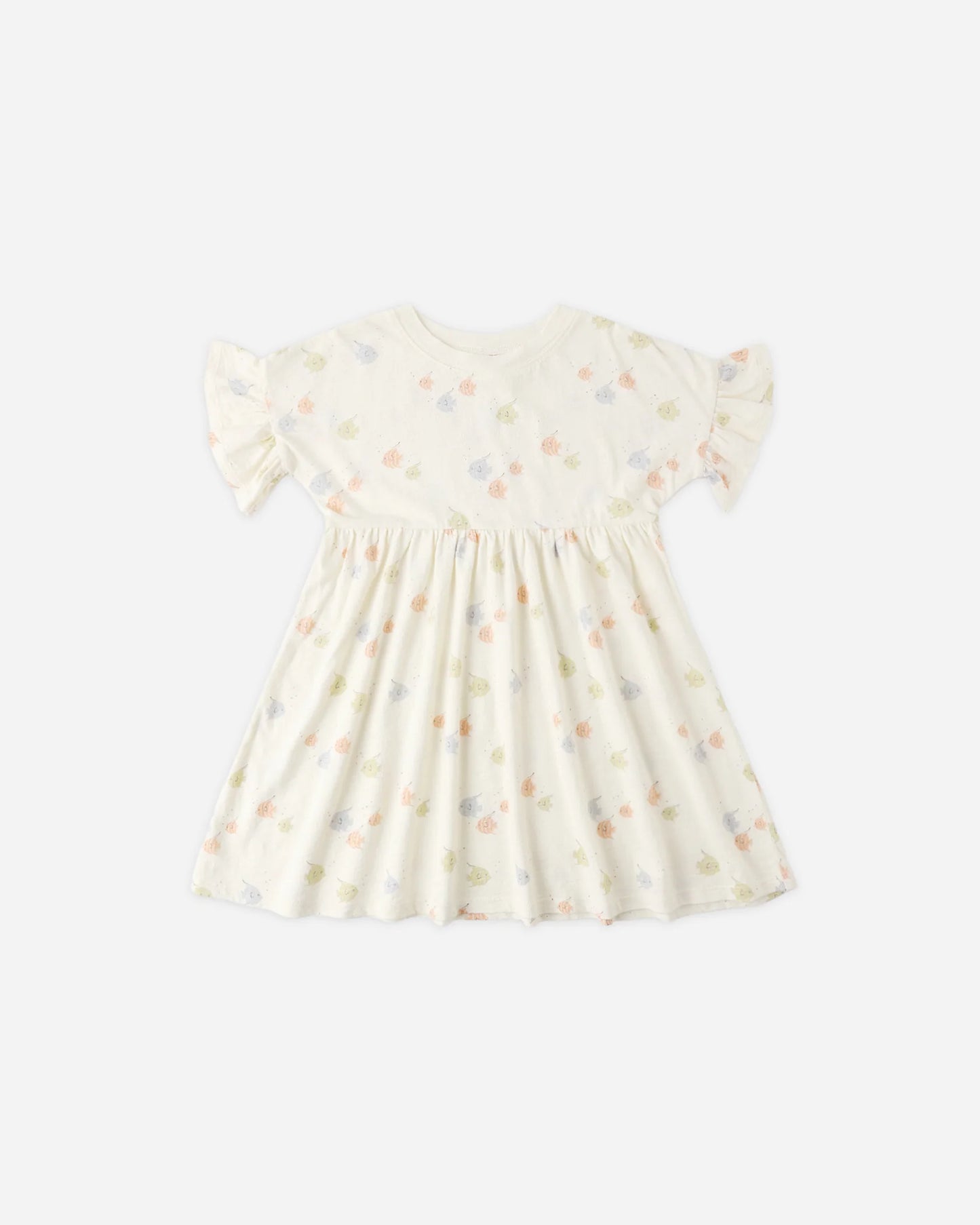 Rylee + Cru Ivory Angel Fish | Babydoll Dress