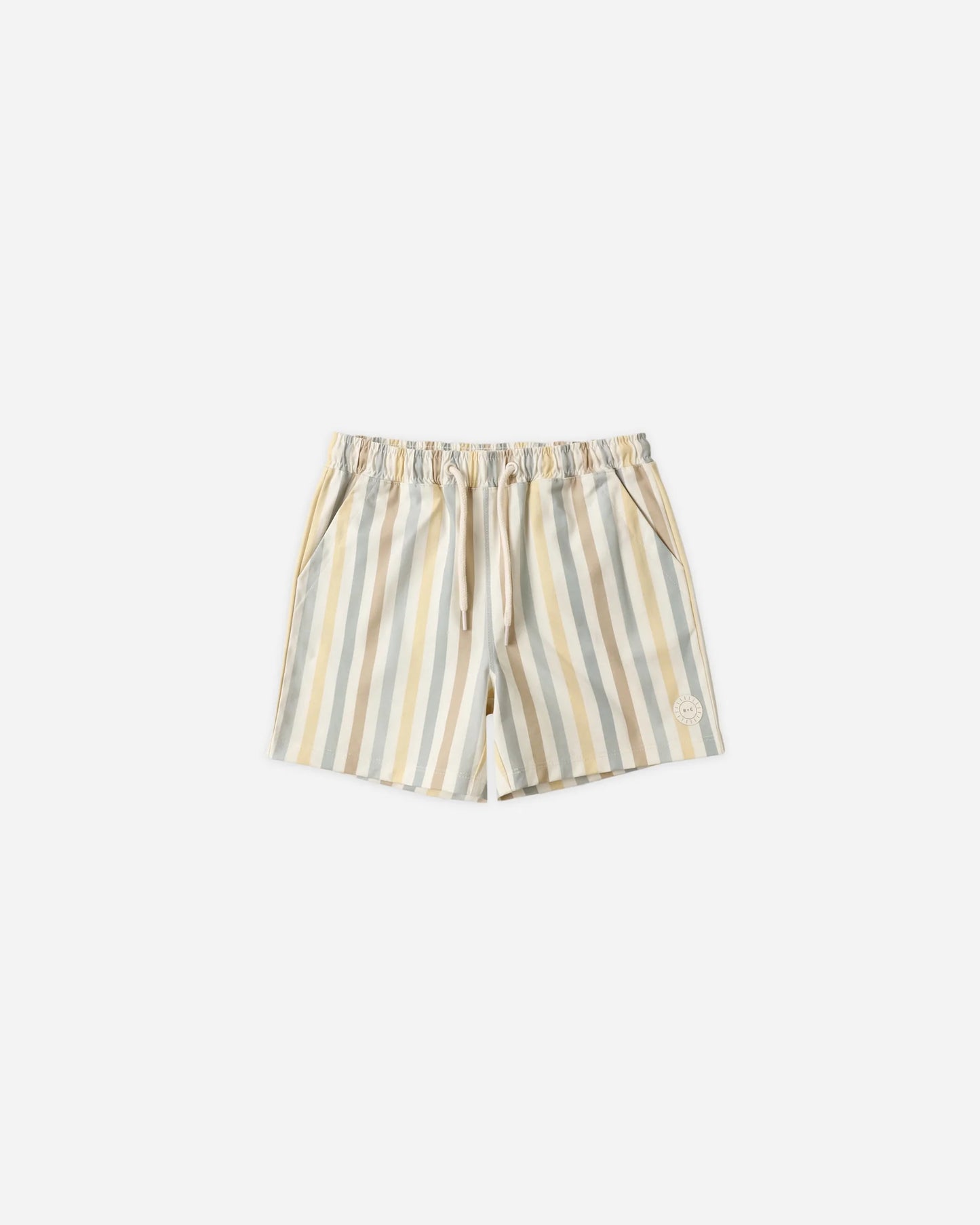 Rylee + Cru x Lindsay Arnold Natural Valencia Stripe | Boardshort
