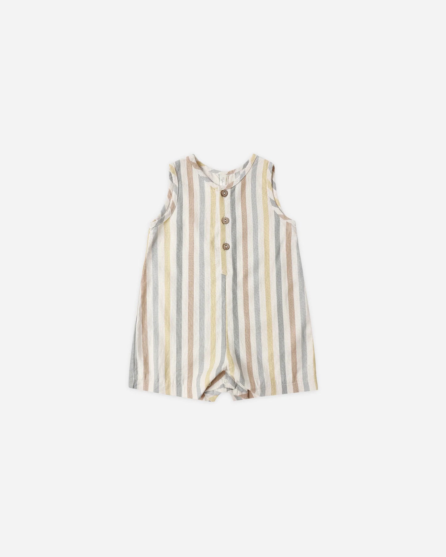 Rylee + Cru x Lindsay Arnold Natural Valencia Stripe | Maverick Romper