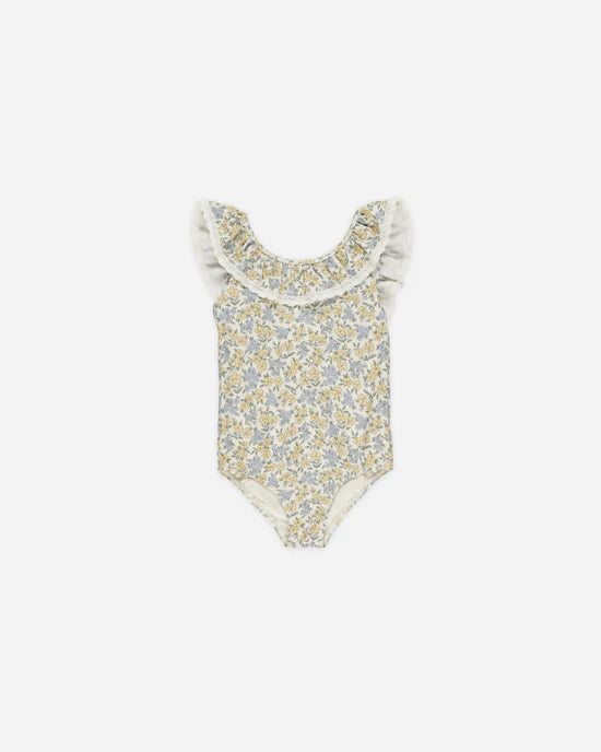 Rylee + Cru Ivory Bloom | Margaret One-Piece