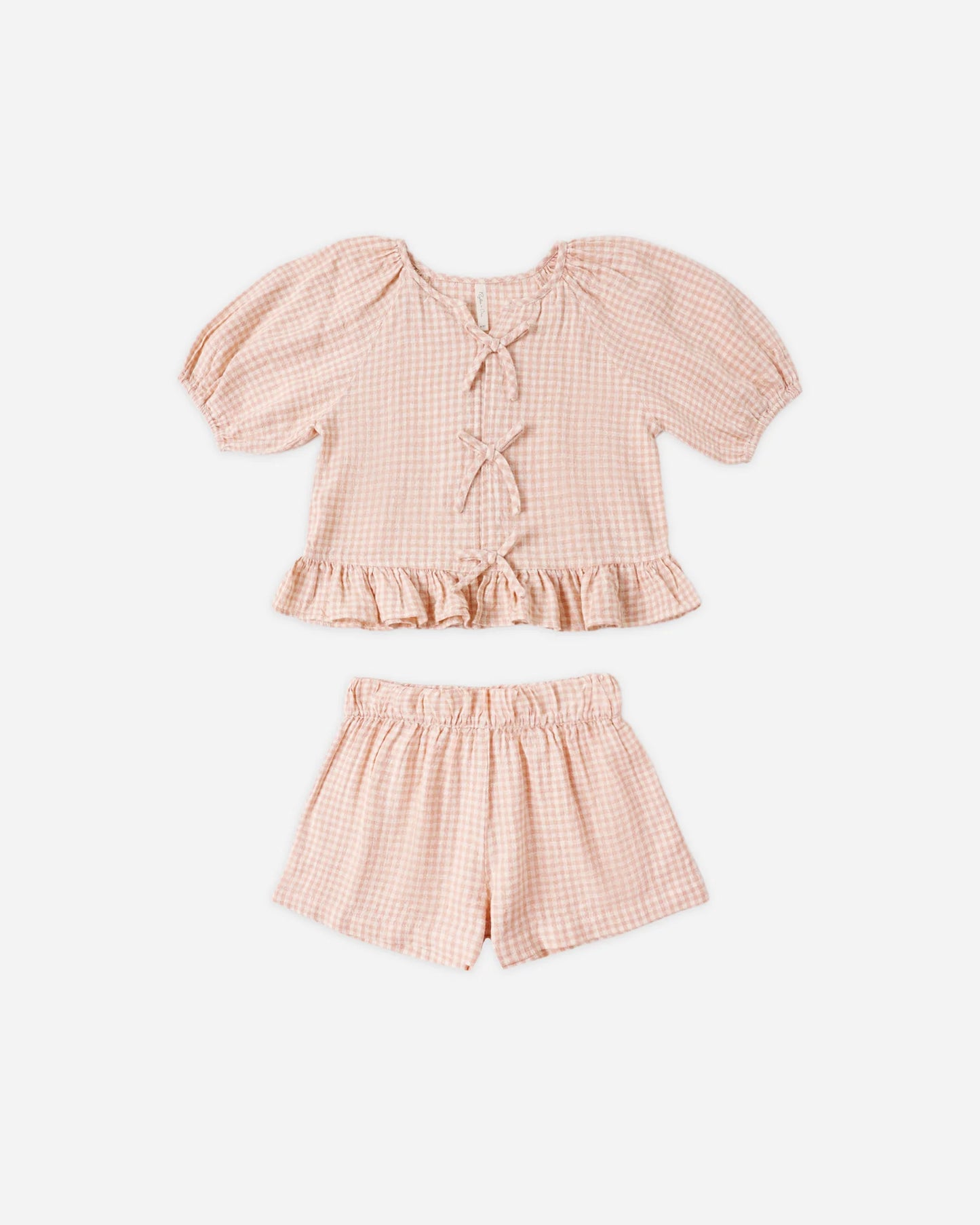 Rylee + Cru x Lindsay Arnold Petal Gingham | Juniper Set