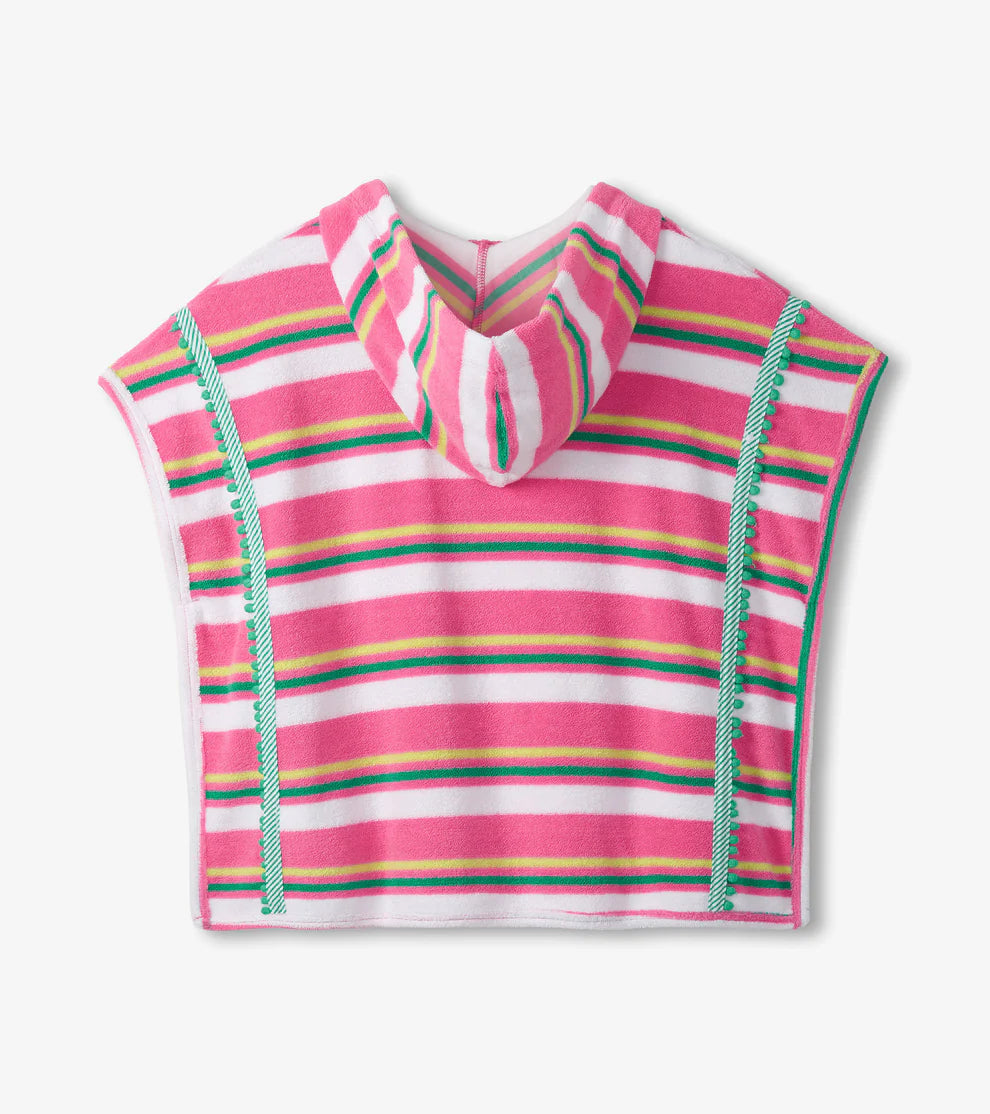 Hatley Candy Stripes | Hooded Beach Cover Up
