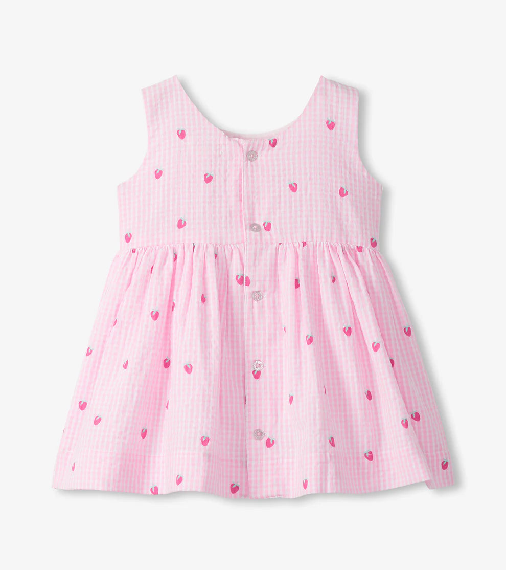 Hatley Teeny Berries Gingham | Sleeveless Party Dress