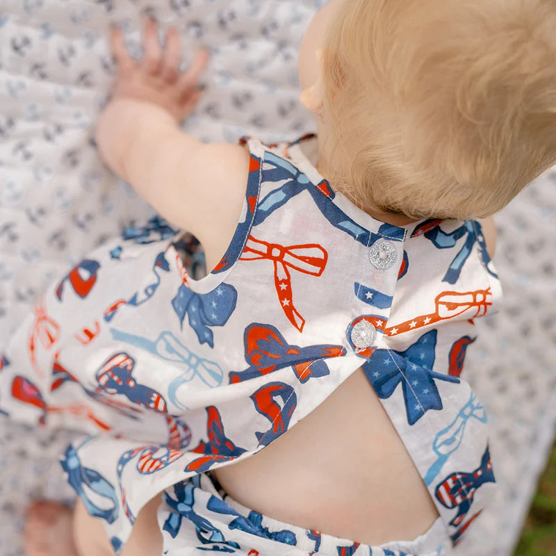 Pink Chicken Red, White, and Bows | Jaipur 2 Piece Set