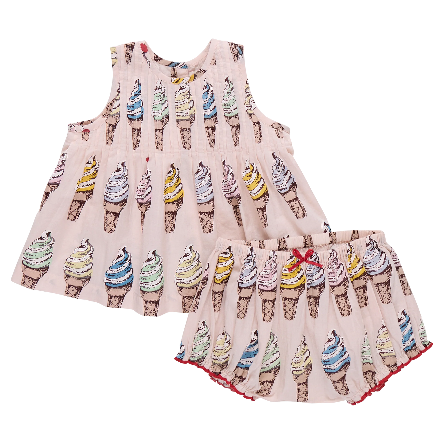 Pink Chicken Pink Soft Serve | Jaipur 2 Piece Set