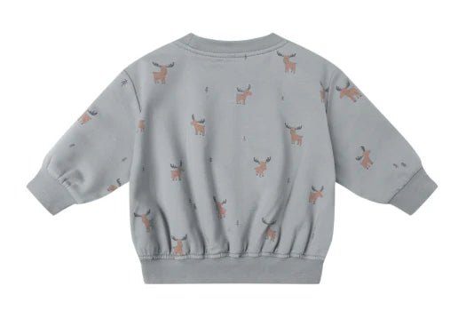 Quincy Mae Blue Moose | Relaxed Sweatshirt + Sweatpant Set