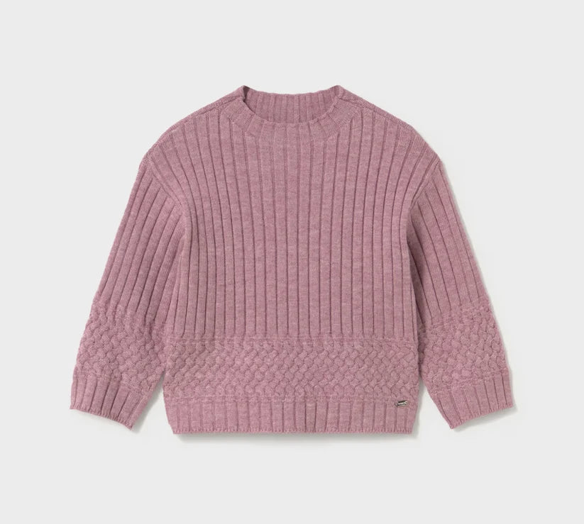 Mayoral Violet Mix | Sweater