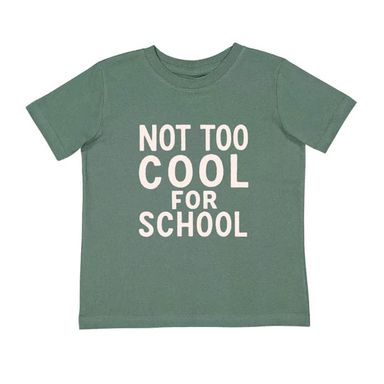 Sweet Wink Hunter Green | Not Too Cool for School Short Sleeve T-Shirt
