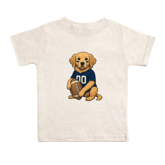 Sweet Wink Natural Heather | Sports Pup Short Sleeve T-Shirt