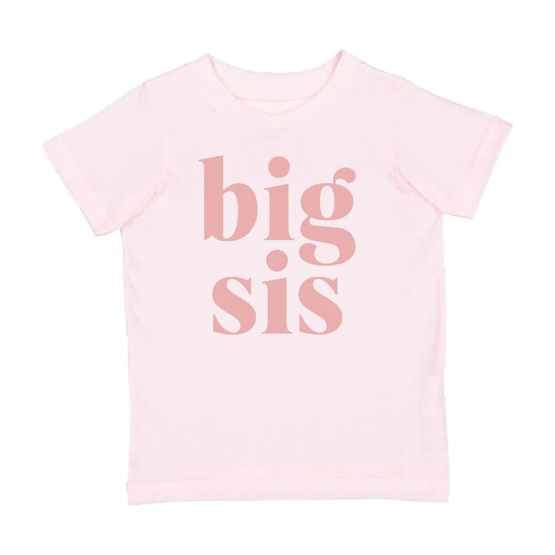 Sweet Wink Ballet Pink | Big Sis Short Sleeve T-Shirt