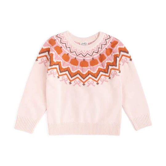 Sweet Wink Pumpkin Fair Isle | Sweater