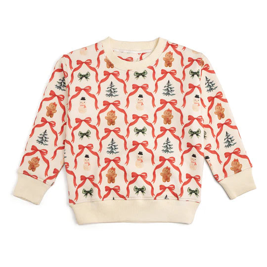 Sweet Wink Natural | Christmas Cutie Sweatshirt