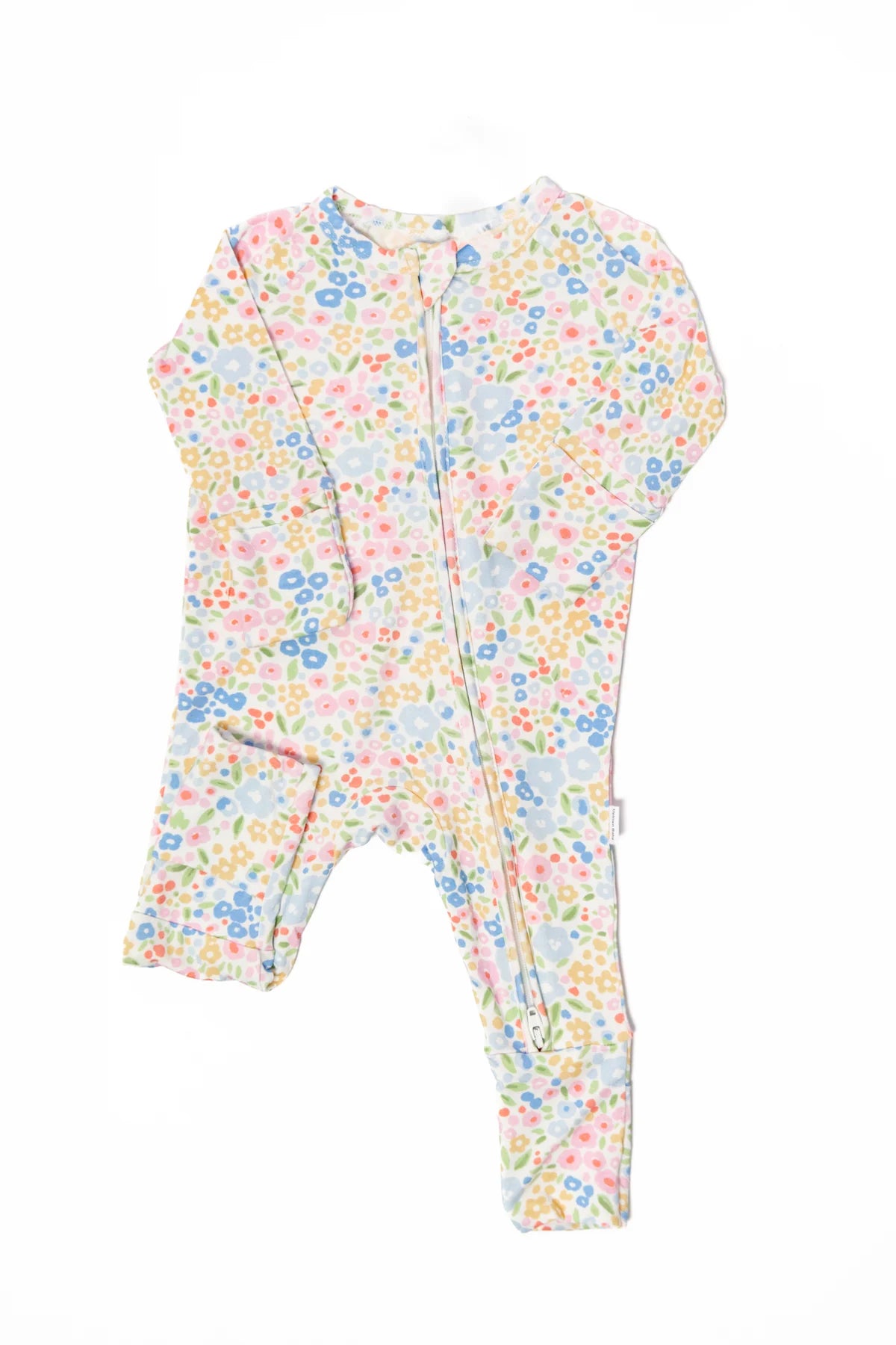 Uptown Baby Multi-Colored | Flower Sleep Romper