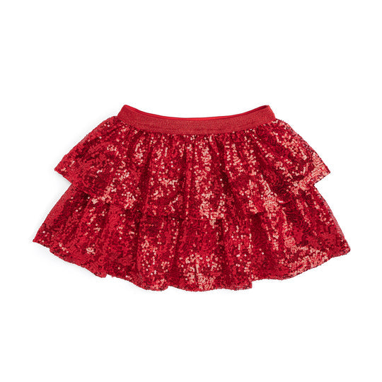 Sweet Wink Ruby Red | Sequin Tutu Skirt