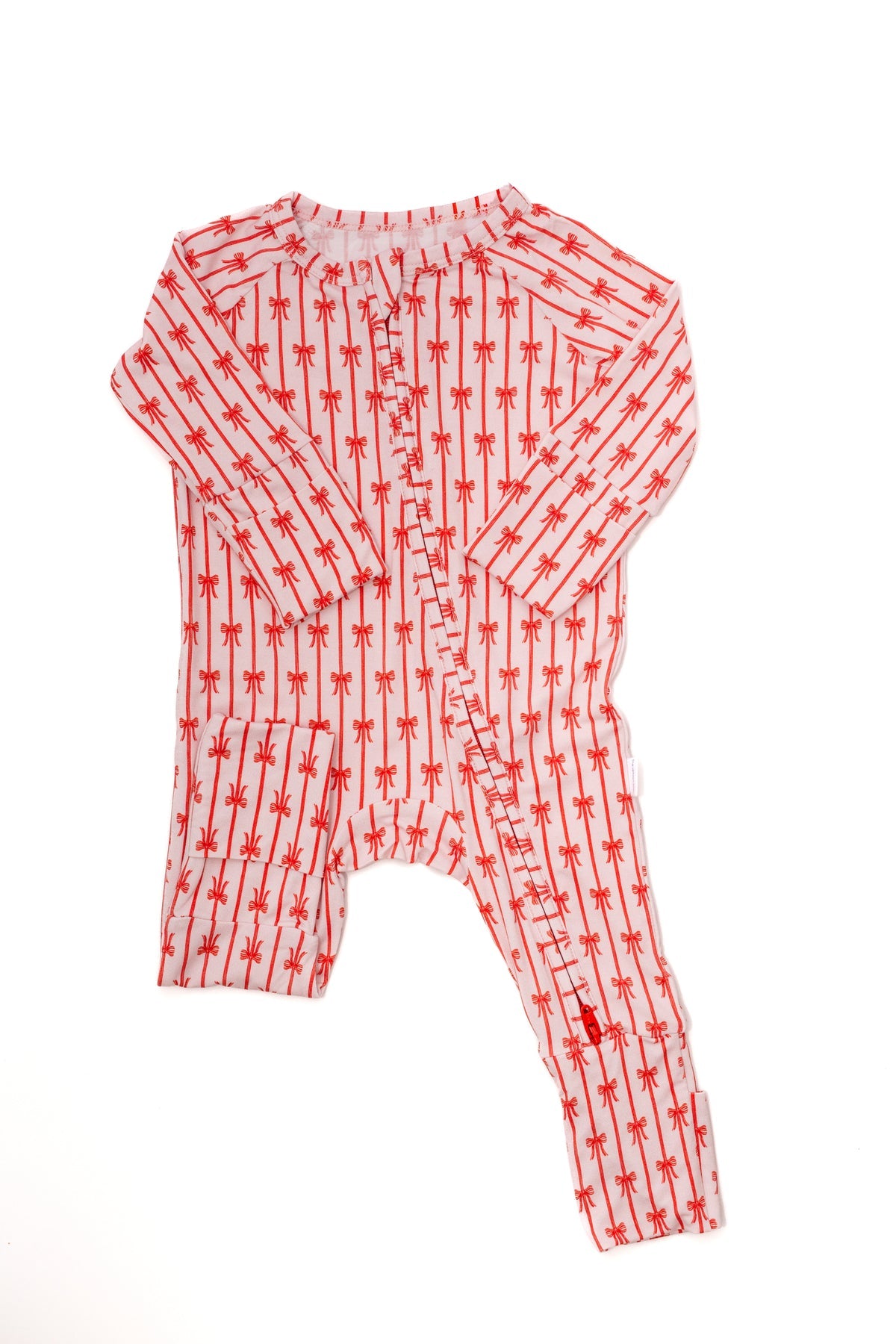 Uptwon Baby Holiday Bows | Sleep Romper