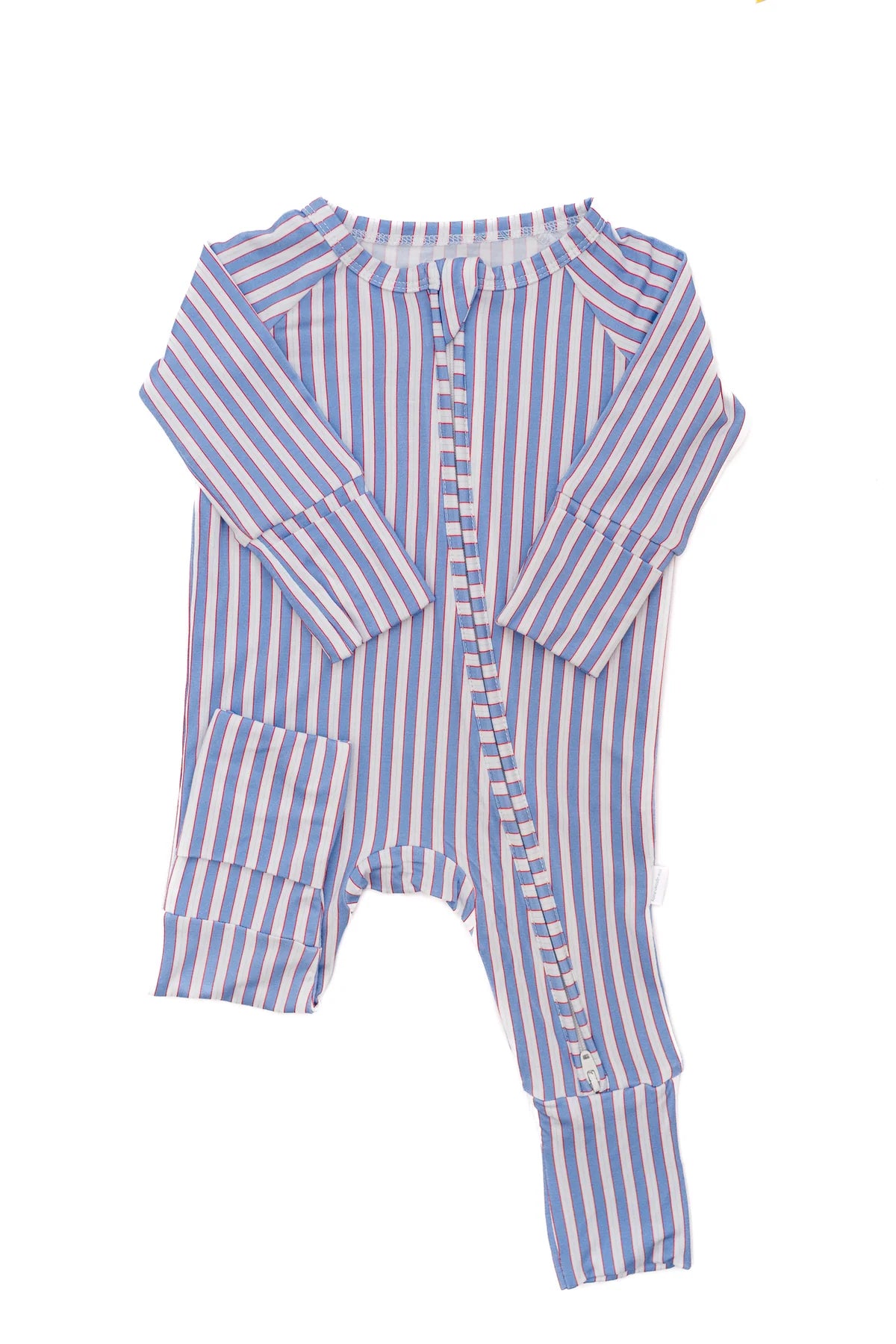 Uptown Baby Red & Blue | Stripe Sleep Romper
