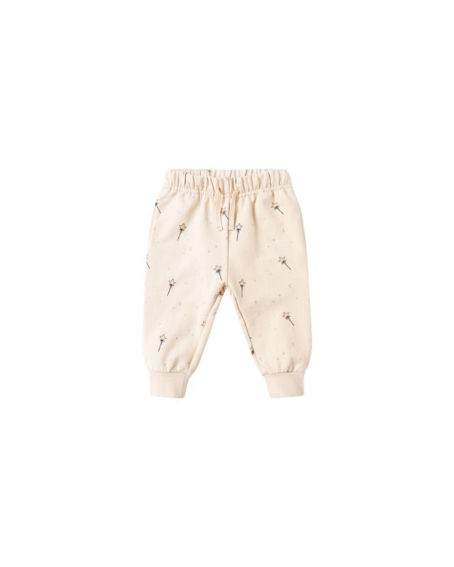 Quincy Mae Natural Smiley Pumpkins | Relaxed Fleece Sweatshirt + Sweatpant