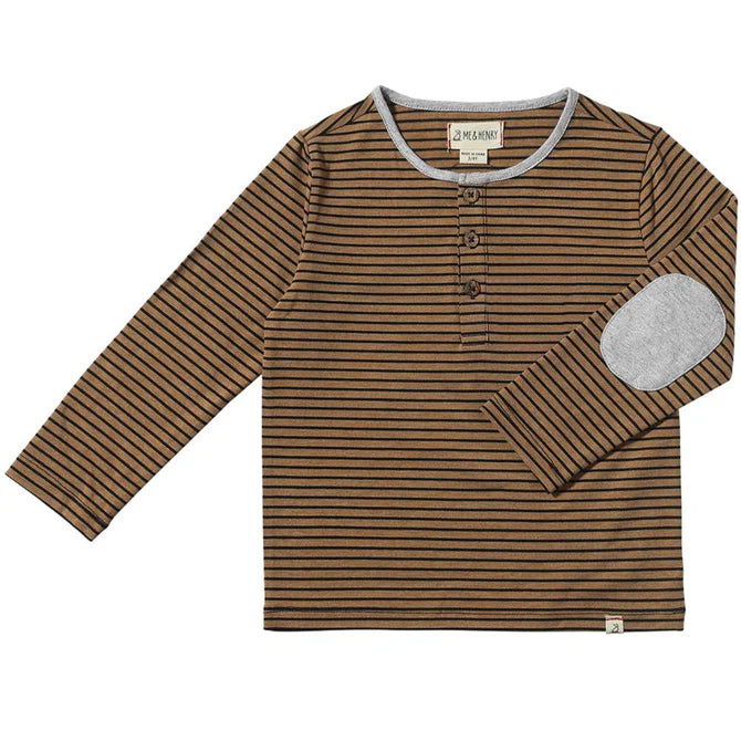 Me & Henry Tan With Black Stripe | Mascot Henley
