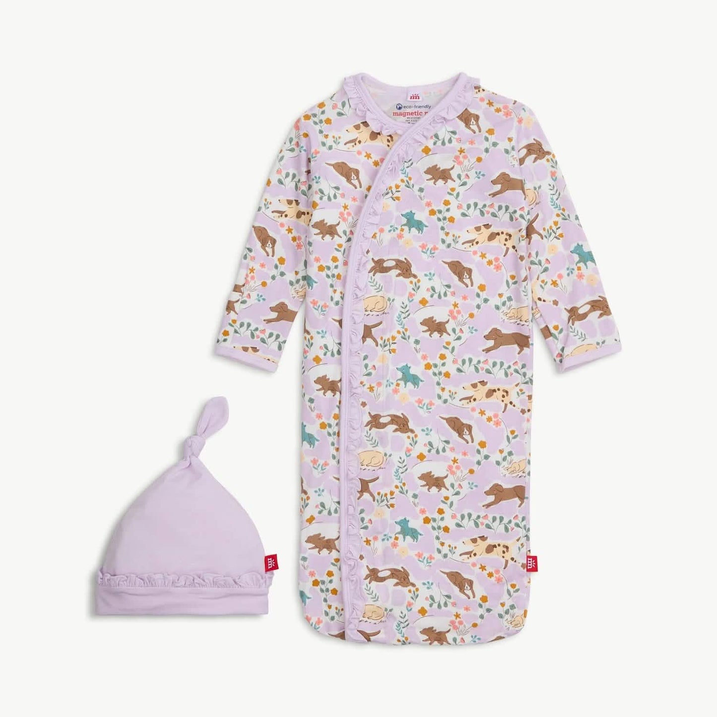 Magnetic Me Best Fur End | Ruffle Placket Gown + Hat Set