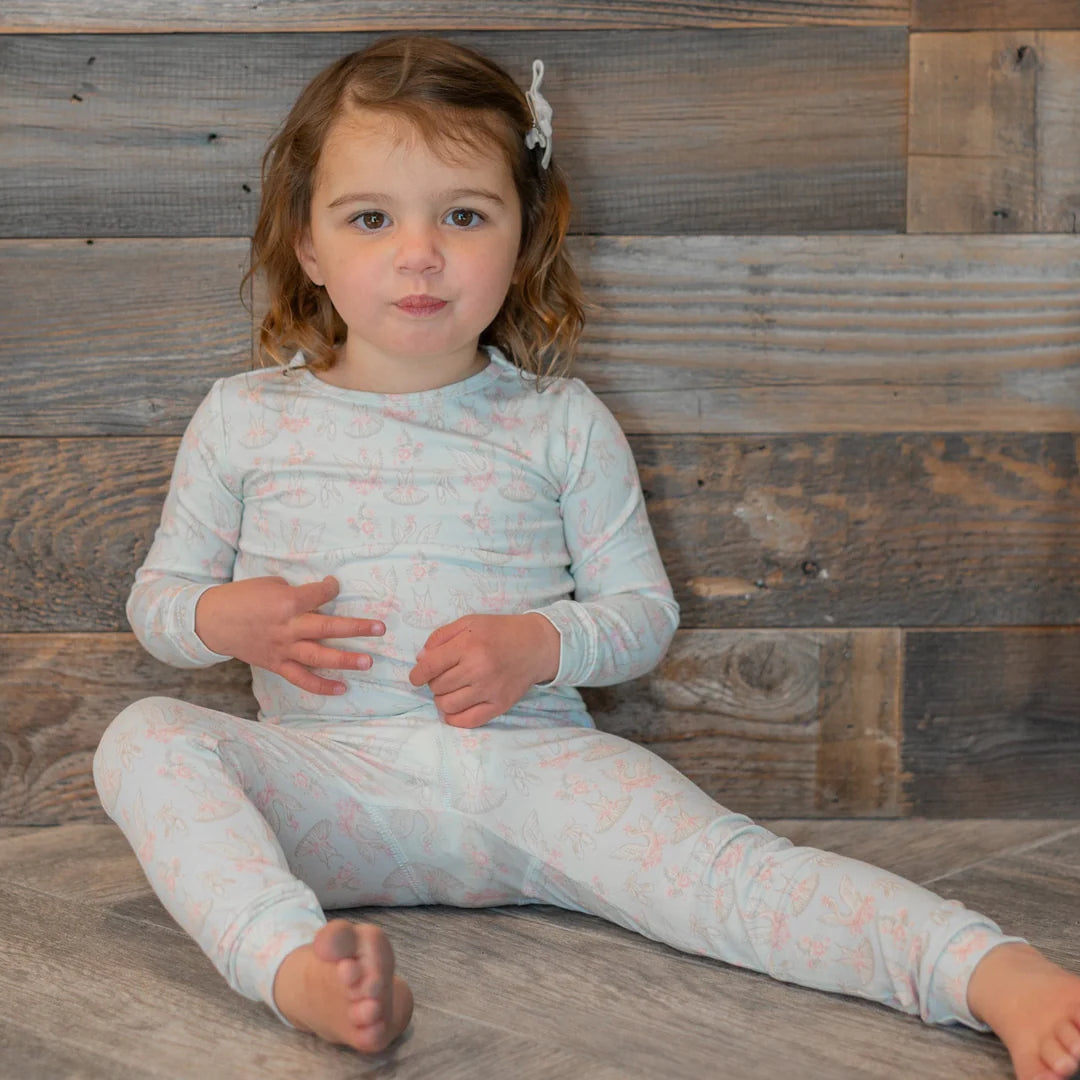 Sweet Bamboo Dancing Swans | Big Kid PJ