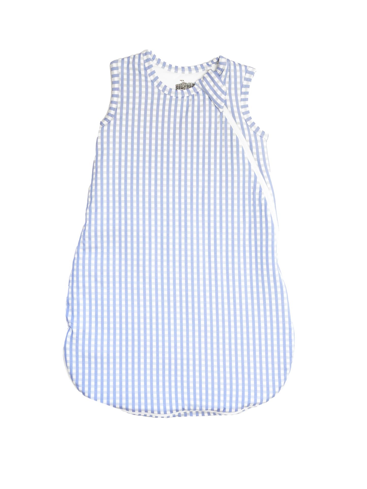 Uptown Baby Blue | Gingham Sleep Bag