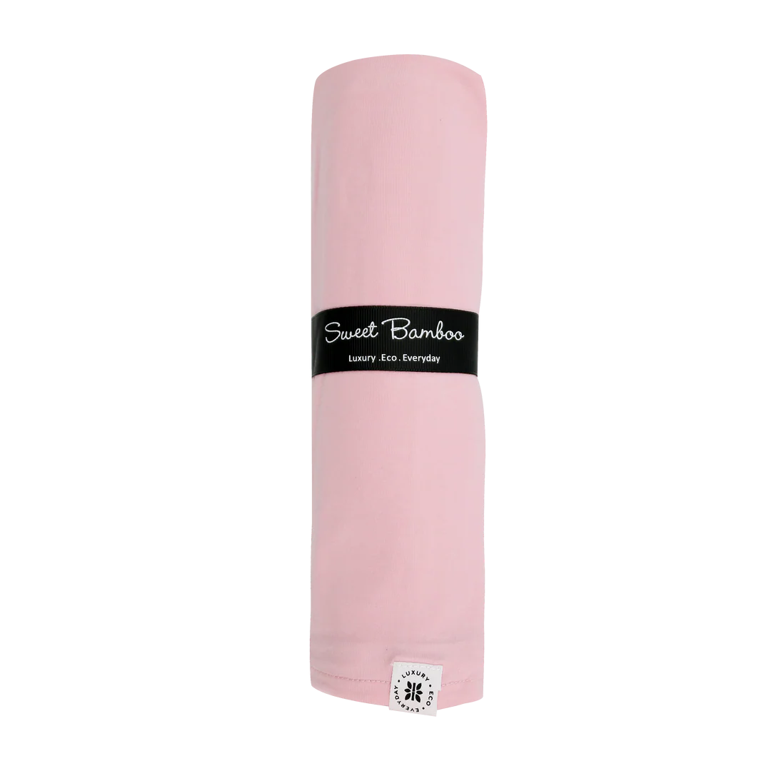 Sweet Bamboo Candy Pink | Swaddle Blanket