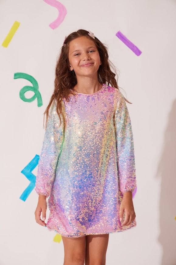 Lola + The Boys Sequin Ombre | Party Dress