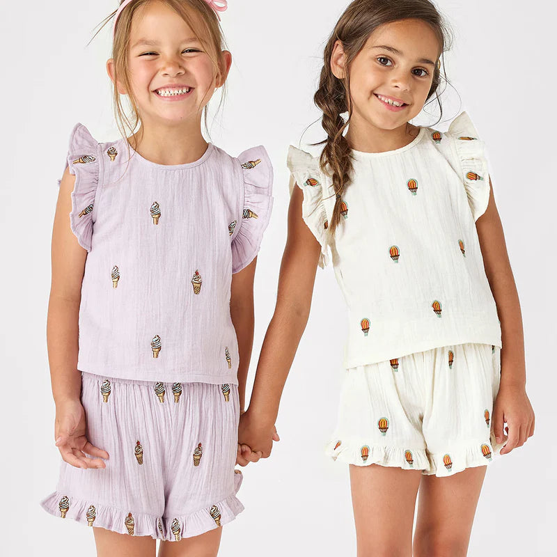 Pink Chicken Lavender Soft Serve | Roey 2-Piece Set
