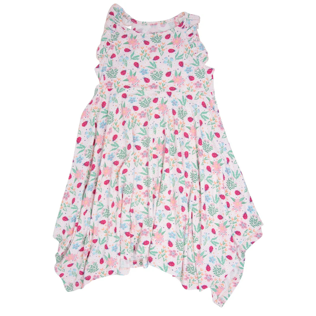 Sweet Bamboo Ladybug Garden | Racerback Dress