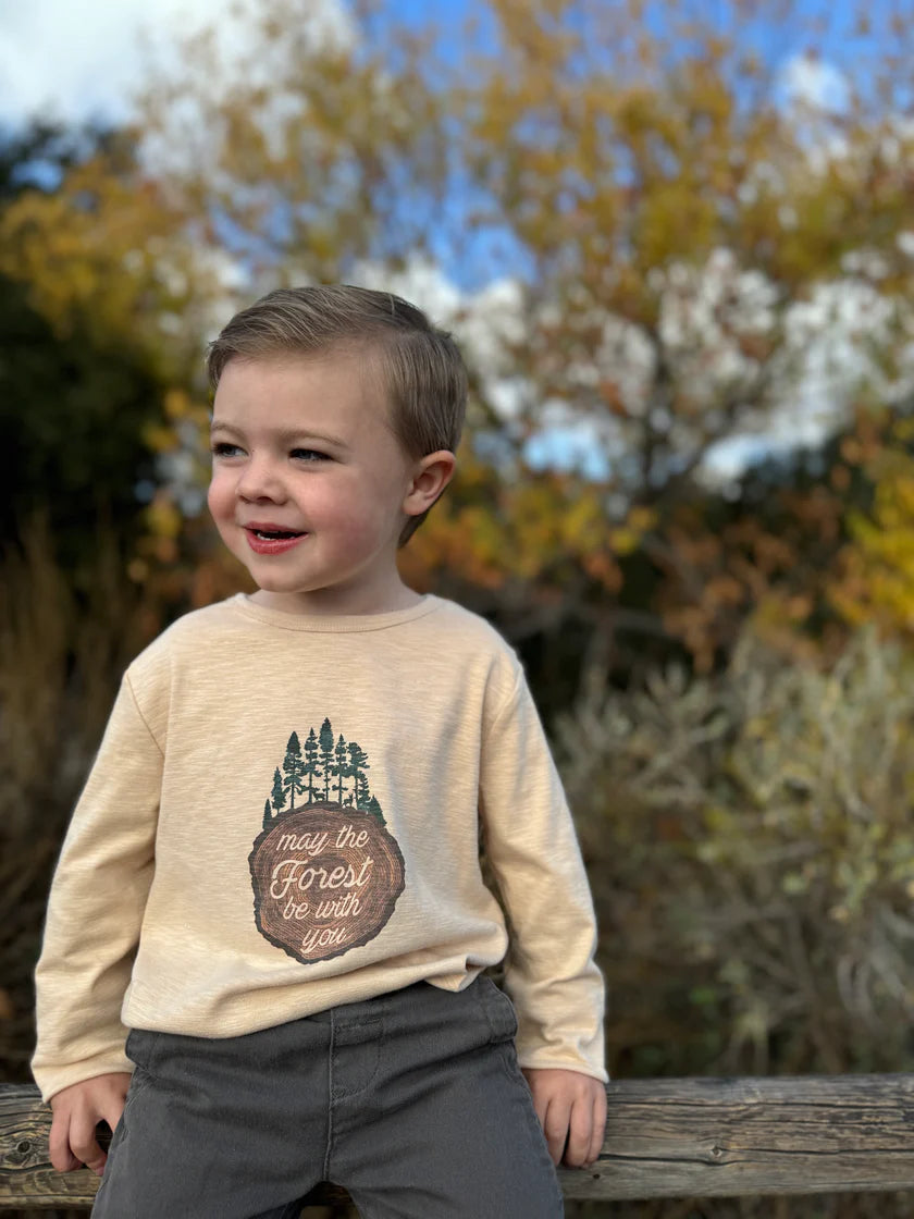Me & Henry May the Forest Be with You | Cherokee Printed Tee