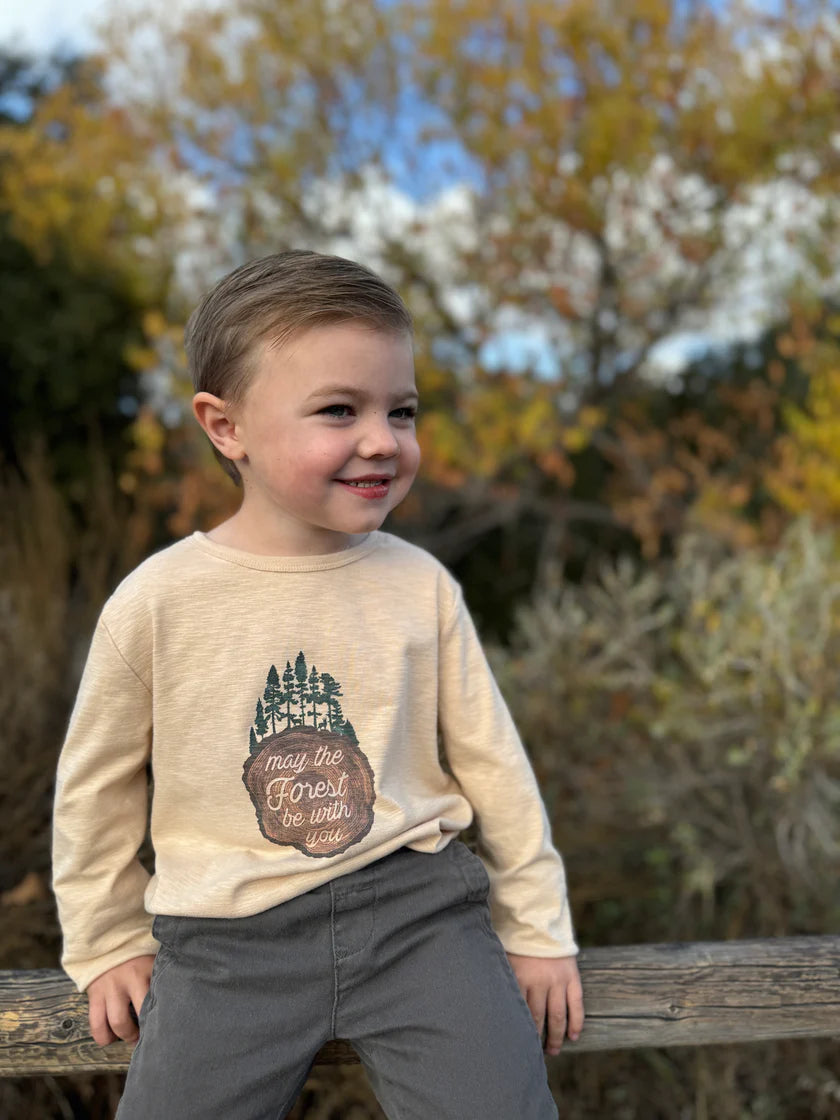 Me & Henry May the Forest Be with You | Cherokee Printed Tee