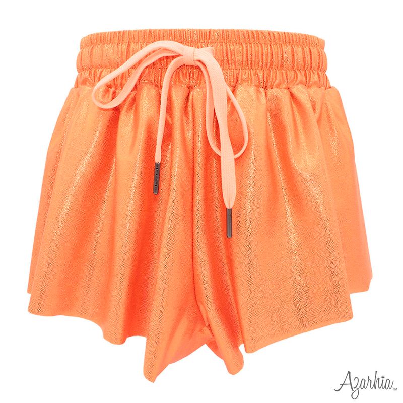Azarhia Orange | Shimmer Butterfly Short