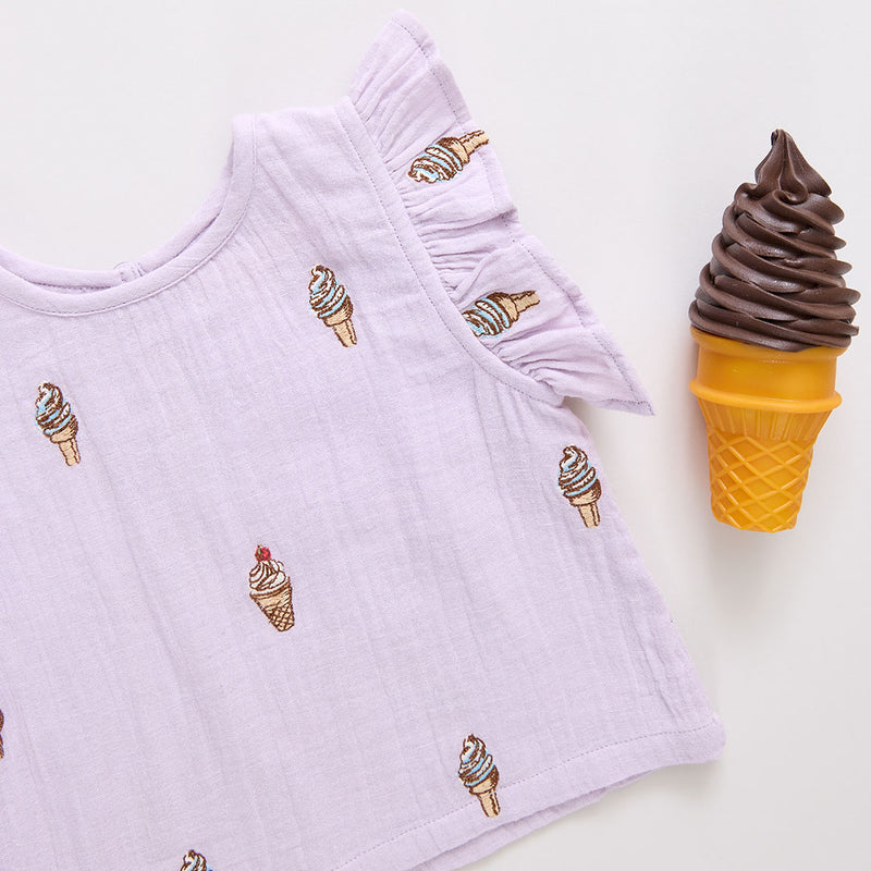 Pink Chicken Lavender Soft Serve | Roey 2-Piece Set